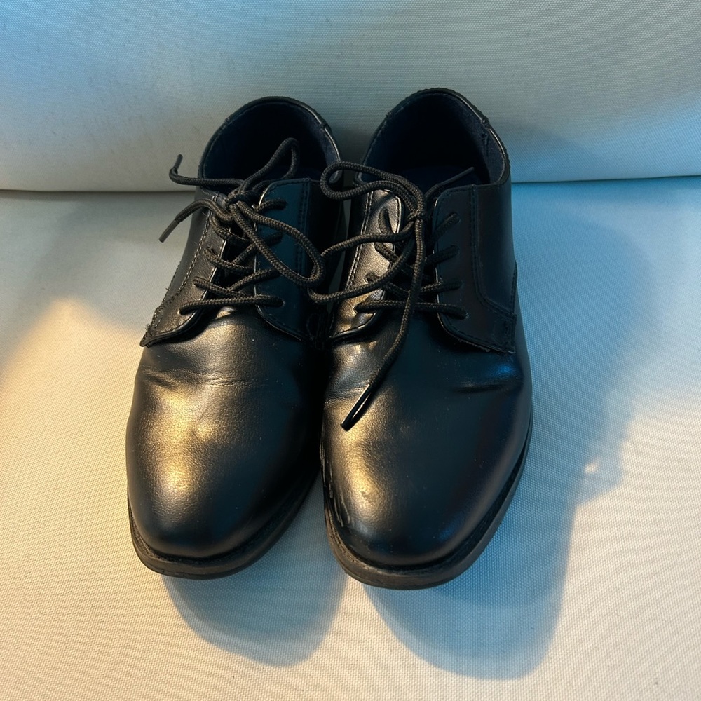 Classic Men's Black Lace-Up Dress Shoes Mix No 6